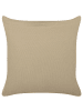 Beliani 2er-Set Dekokissen SENECIO in Beige/Weiß