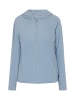 Blonda Damen Fleecejacke in Hellblau