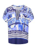 Betty Barclay Longbluse mit Aufdruck in Blau/Weiß