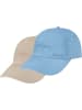normani Baseballkappe Set Capul in Beige/Hellblau