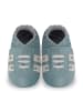 Yihakids Leder-Krabbelschuhe in Blau