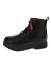 DOCKERS Schnürstiefel in Schwarz