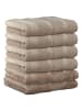 Cawö Gästetuch 6er Pack in Sand