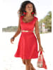 Beach Time Sommerkleid in rot