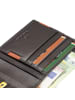 Roncato Monaco Geldbörse RFID Schutz Leder 12 cm in brown