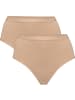 Con-ta Baumwolle, Single-Jersey Formslip 2er-Pack in haut
