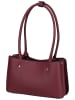 Guess Handtasche Meridian II Shoulder SAT in Wine