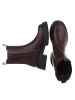 Ital-Design High Heel in Weinrot