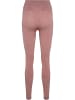 Hummel Hummel Leggings Hmlclea Yoga Damen Atmungsaktiv Schnelltrocknend Nahtlosen in WOODROSE/ROSE TAUPE MELANGE