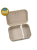 koziol PASCAL L - Lunchbox mit Trennsteg in nature desert sand