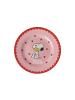 Rice Melamin Teller  Snoopy in pink