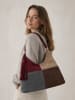 collezione alessandro Schultertasche " Patchwork " in rot