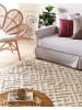 Beliani Kurzflor ARDAHAN in Beige - (W) 140 x (H) 1.5 x (L) 200 cm