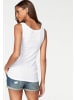 Vivance by Lascana Tanktop in weiß