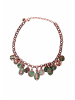 collezione alessandro kurze Kette " Josephine " in altkupfer