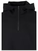 Urban Classics Urban Classics Herren Zipped High Neck Hoody in black