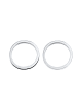 Elli Ring 925 Sterling Silber Ring Set in Silber