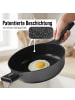 Stoneline SMART Schmorpfanne 28 cm, abnehmbarer Griff | mit Deckel in Anthrazit