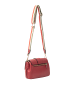 NAEMI Damen Handtasche in Dunkelrot
