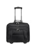 D&N Business & Travel 2 Rollen Businesstrolley 37 cm Laptopfach schwarz