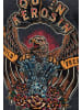 Queen Kerosin Queen Kerosin Langarmshirt Wild & Free in anthrazit