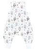 TupTam Babyschlafsack mit Beinen Unwattiert in weiß/beige