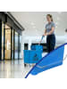 relaxdays Reinigungswagen in Blau - (B)44 x (H)66 x (T)28 cm