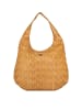 DreiMaster Vintage Leder Shopper in HELLKAMEL