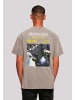 F4NT4STIC Oversize T-Shirt Atari Games Logo Retro Gaming in Asphalt