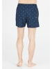 Cruz Badeshorts Werner in Print 3608 Navy sailor