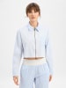 adidas Originals Hemdjacke in hellblau weiß - 0001