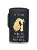 Mr. & Mrs. Panda Feuerzeug Giraffe Kind mit Spruch in Schwarz