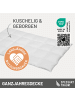 Spessarttraum Warme Ganzjahres-Daunendecke "Topas" in weiß