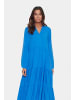 SAINT TROPEZ Kleid EdaSZ Lockere Passform in Palace Blue