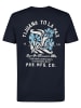Petrol Industries T-Shirt mit Grafik-Print Onix in Blau