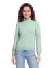CARTOON Strickpullover mit Rüschen in Jadeite
