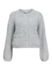 Object Strickjacke in Medium Grey Melange