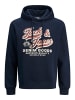 Jack & Jones Kapuzenpullover in Sky Captain