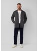 s.Oliver Sweatshirt Jacke in 9581_schiefergrau