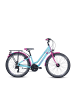 S'COOL Kinderfahrrad -  chiX twin 24 Zoll 21-Gang - Ocean/Pink