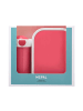 Mepal 2er Set Brotdose + Verschlussbecher Campus in – 300 ml + 700 ml in pink