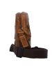 Greenburry Newport Mini Bag Umhängetasche Leder 18 cm caramel