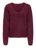 JDY Strickpullover in Tawny Port