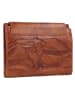 mano Donna Aurona Geldbörse RFID Leder 14 cm in cognac
