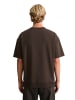 Marc O'Polo DENIM T-Shirt boxy in Chocolate Brown