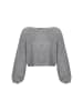 DreiMaster Vintage Women Sweater in grey melange