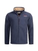 Arctic Seven Arctic Seven Herren Fleece Jacke AS325 in Navy