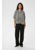Soaked in Luxury Bluse kurzarm SLArjana Lockere Passform in Cappuccino Stroke
