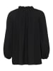 Kaffe Langarm-Bluse KAlianna Loose fit in Black Deep