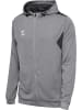 Hummel Hoodie Mit Reißverschluss Hmlauthentic Pl Zip Hoodie in GREY MELANGE